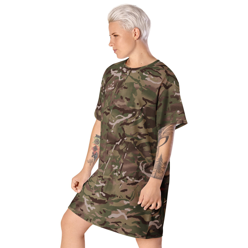 British Multi-Terrain Pattern (MTP) CAMO T-shirt dress - Womens T-Shirt Dress