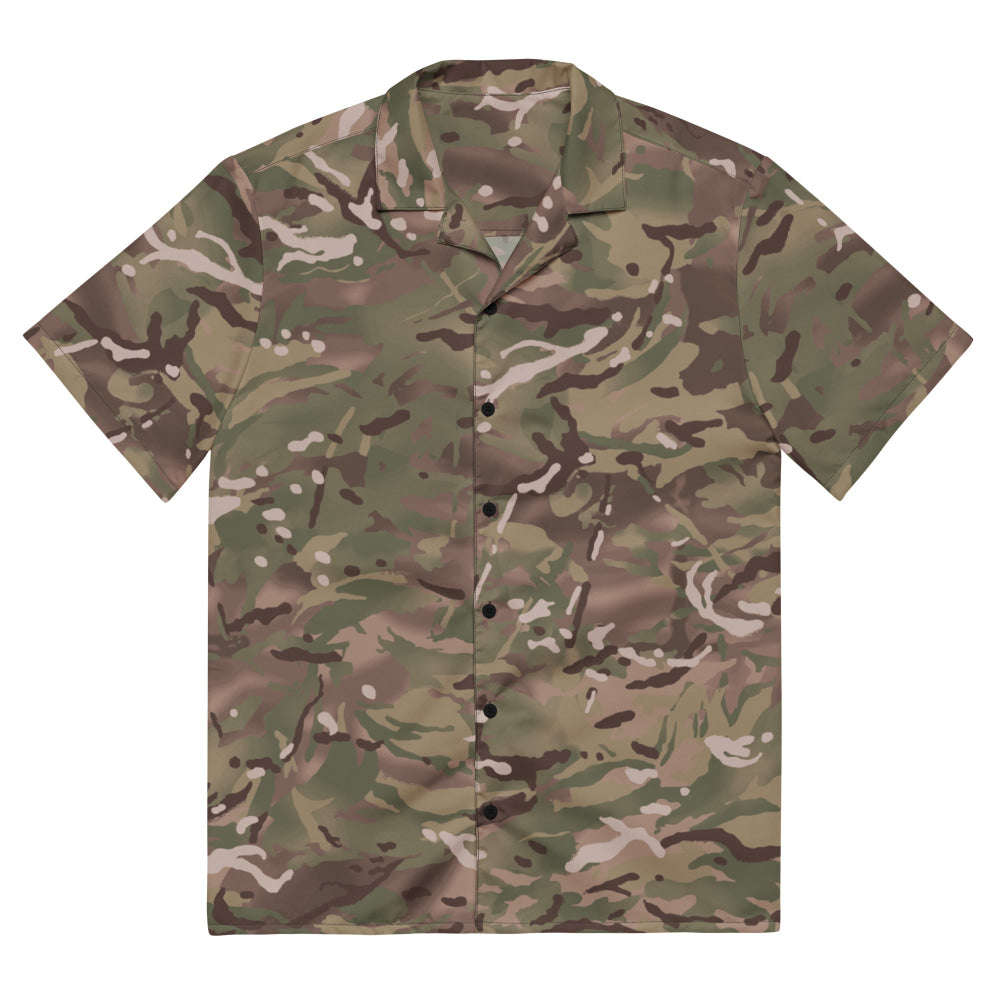 British Multi-Terrain Pattern (MTP) CAMO Unisex button shirt - 2XS - Button Shirt