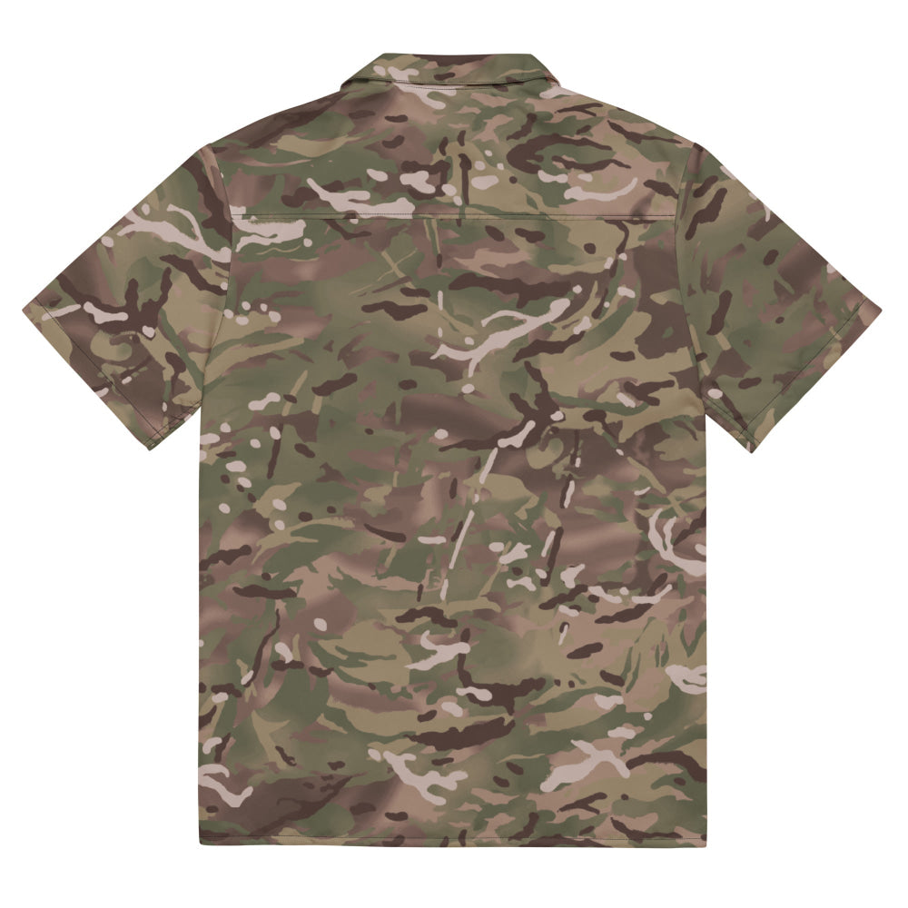 British Multi-Terrain Pattern (MTP) CAMO Unisex button shirt - Button Shirt