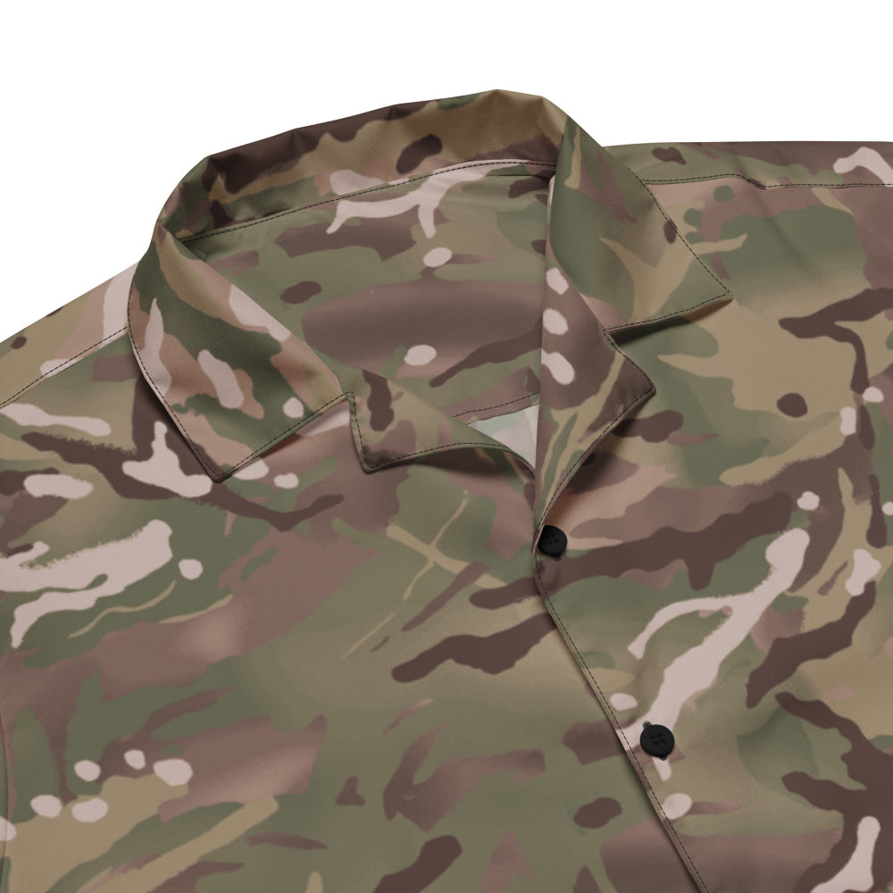 British Multi-Terrain Pattern (MTP) CAMO Unisex button shirt - Button Shirt