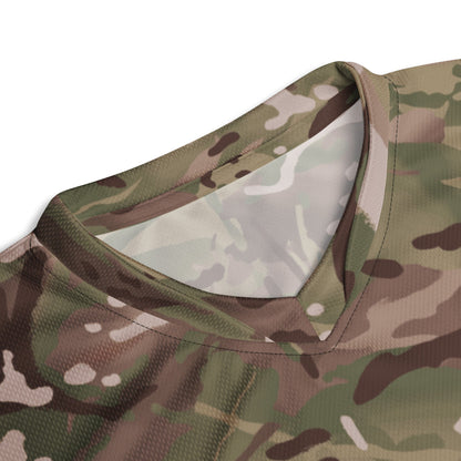 British Multi-Terrain Pattern (MTP) CAMO unisex sports jersey - Unisex Sports Jersey