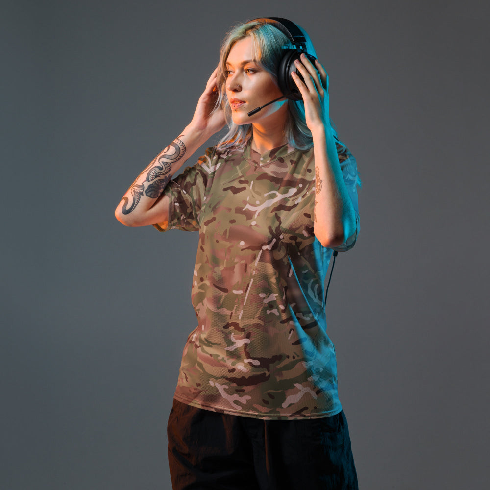 British Multi-Terrain Pattern (MTP) CAMO unisex sports jersey - Unisex Sports Jersey