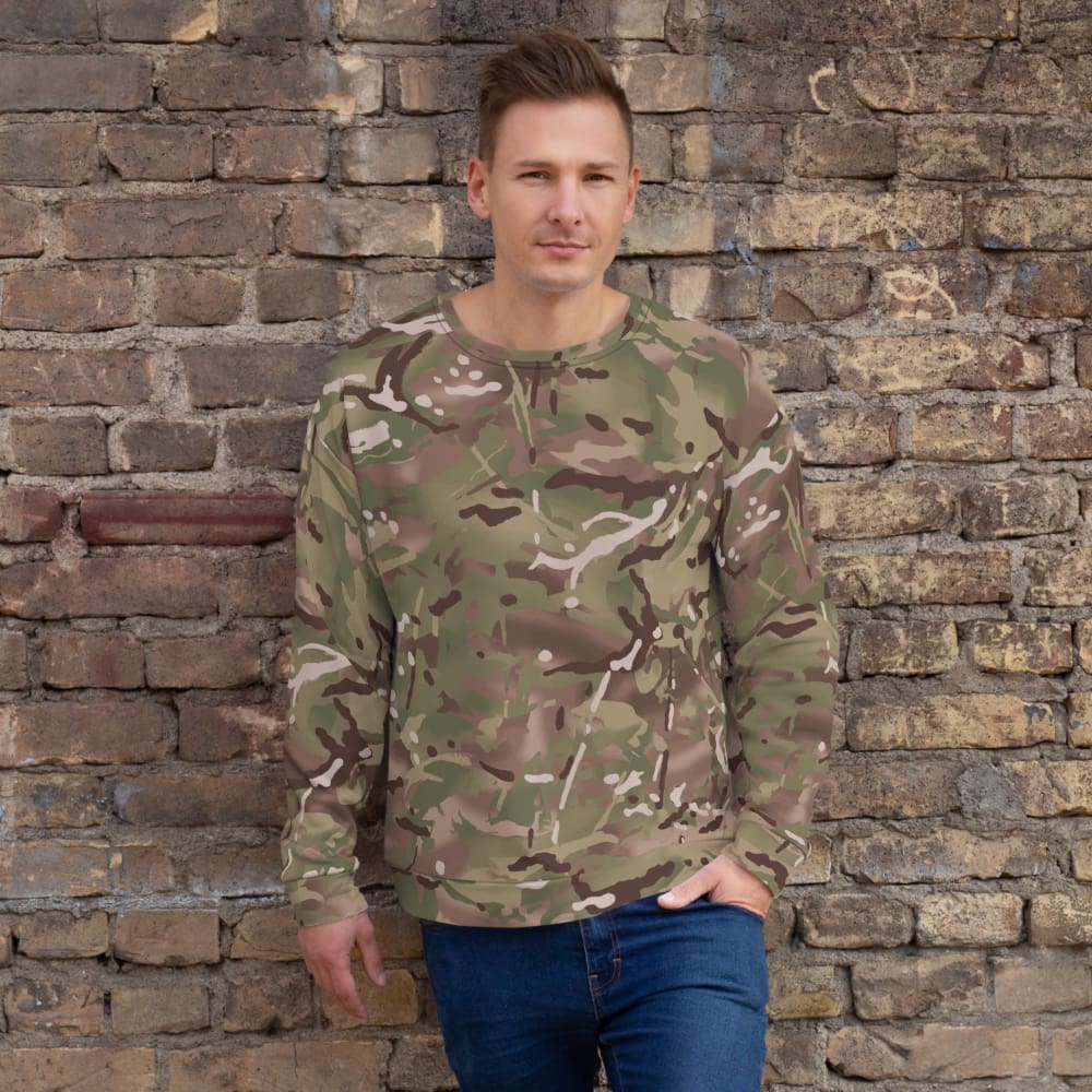 British Multi-Terrain Pattern (MTP) CAMO Unisex Sweatshirt - XS