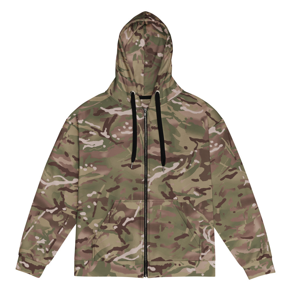 British Multi-Terrain Pattern (MTP) CAMO Unisex zip hoodie - Zip Hoodie