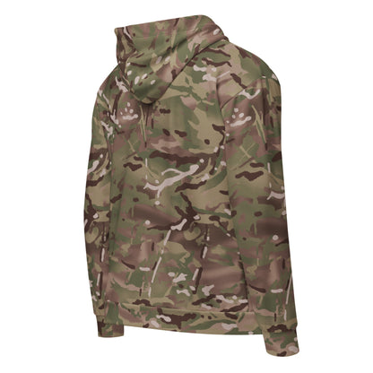 British Multi-Terrain Pattern (MTP) CAMO Unisex zip hoodie - Zip Hoodie