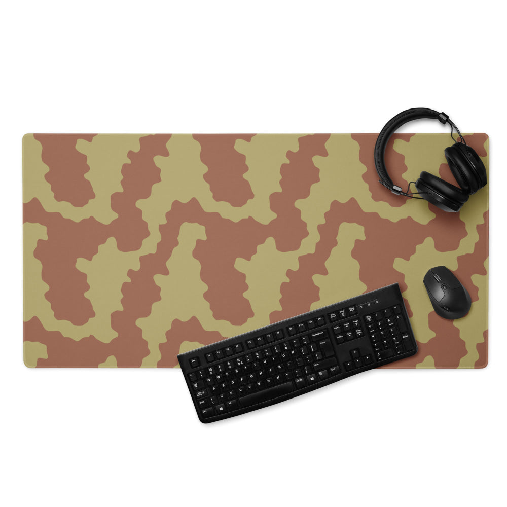 British WW2 Anti-Gas CAMO Gaming mouse pad - 36″×18″ - Mouse Pad