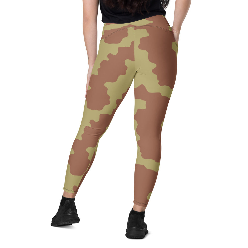 British WW2 Anti-Gas CAMO Leggings with pockets - Womens With Pockets