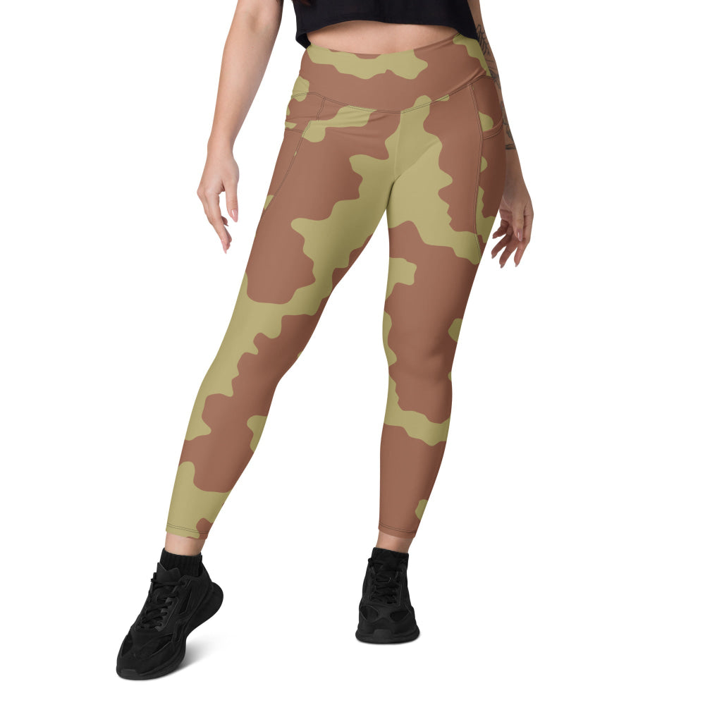 British WW2 Anti-Gas CAMO Leggings with pockets - Womens With Pockets