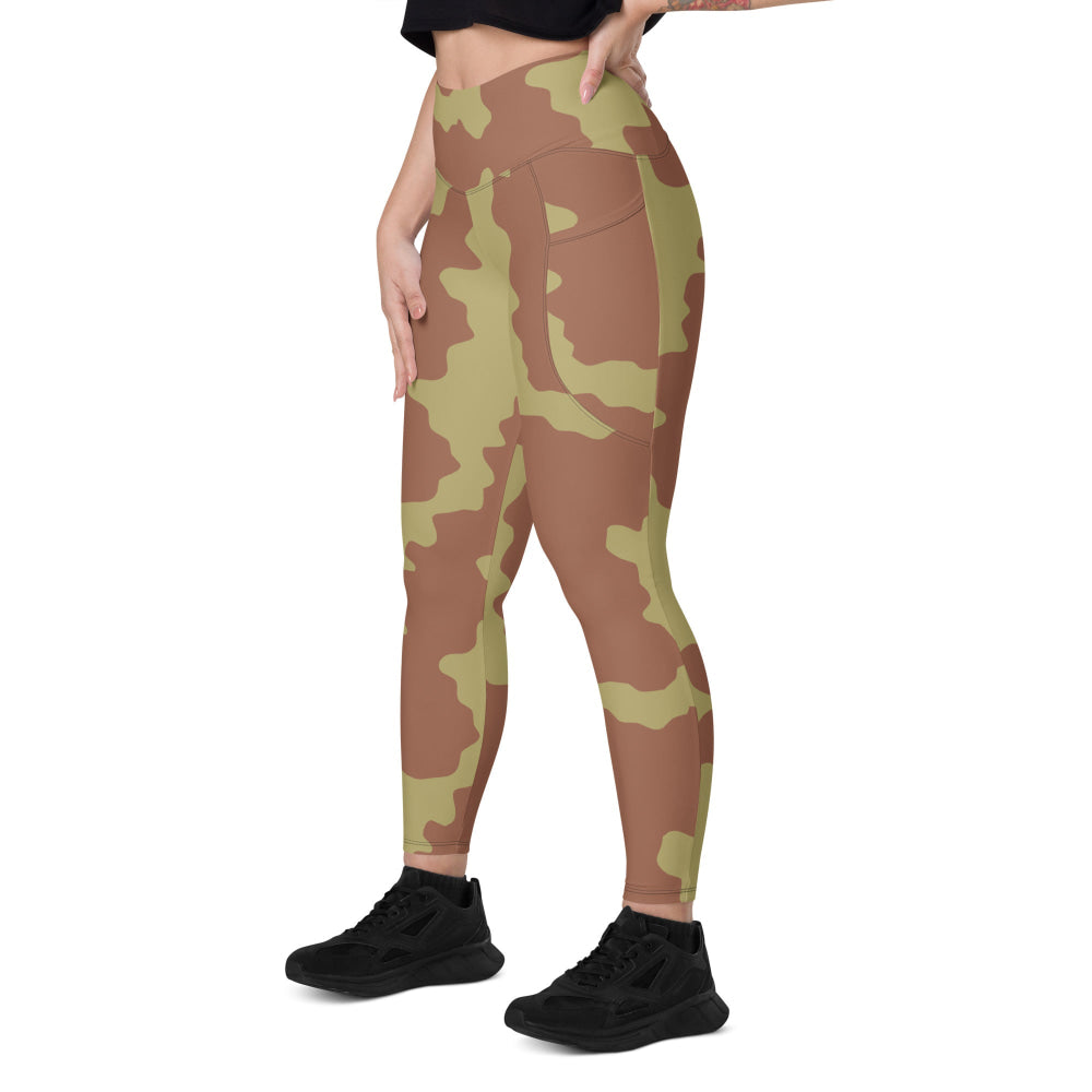 British WW2 Anti-Gas CAMO Leggings with pockets - Womens With Pockets