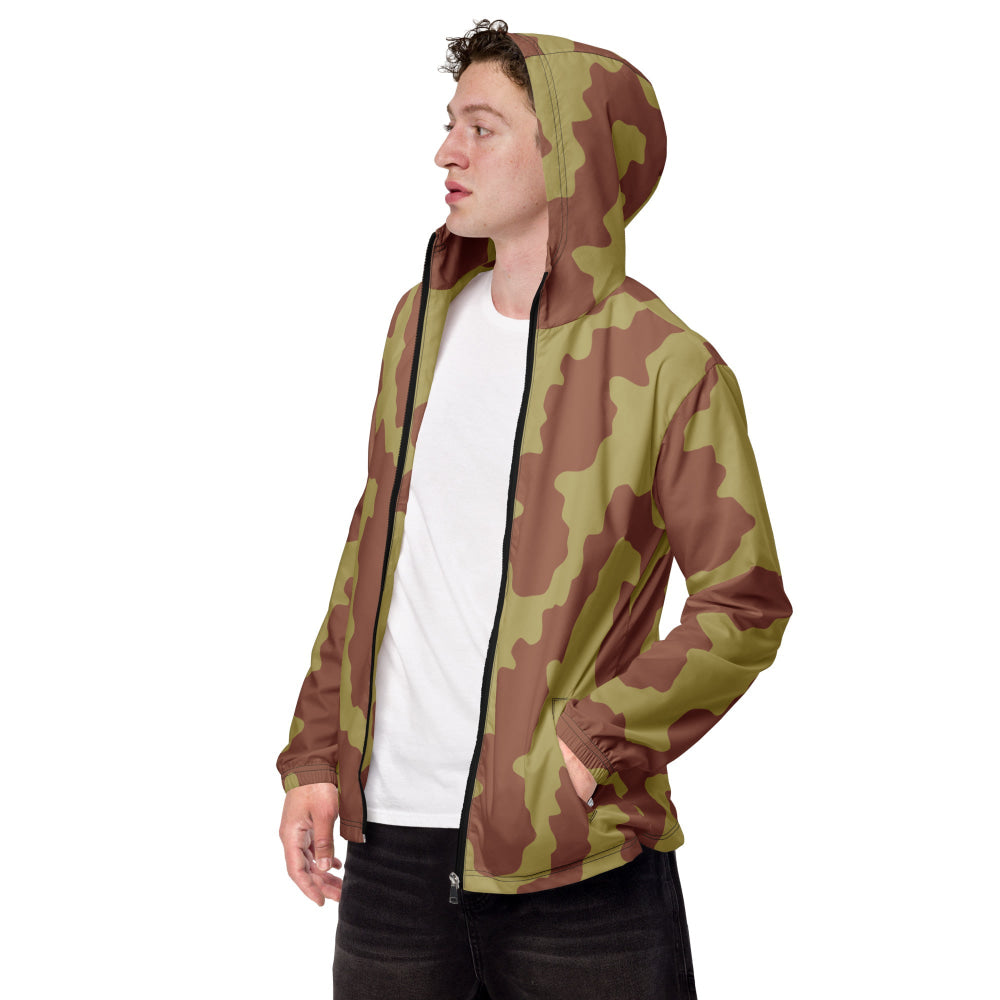 British WW2 Anti-Gas CAMO Men’s windbreaker - XS - Mens Windbreaker