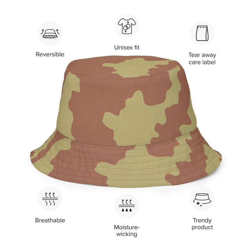 British WW2 Anti-Gas CAMO Reversible bucket hat