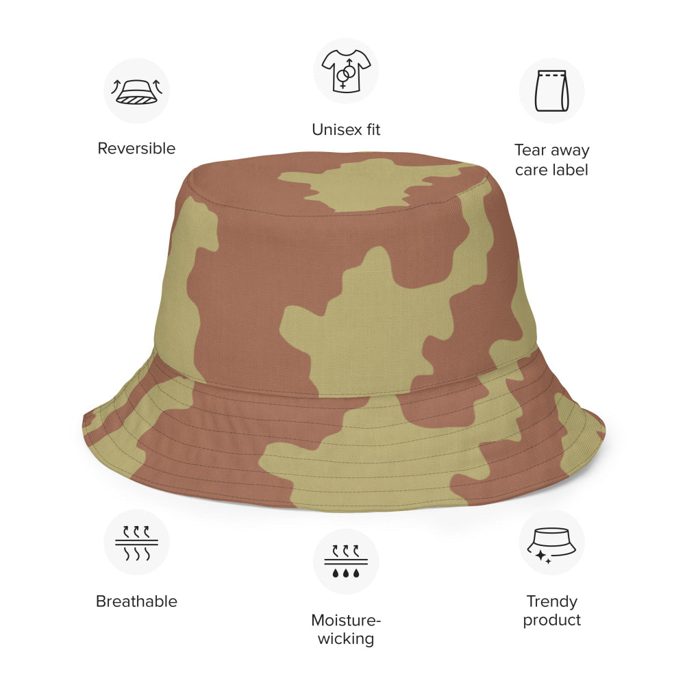 British WW2 Anti-Gas CAMO Reversible bucket hat - Bucket Hat