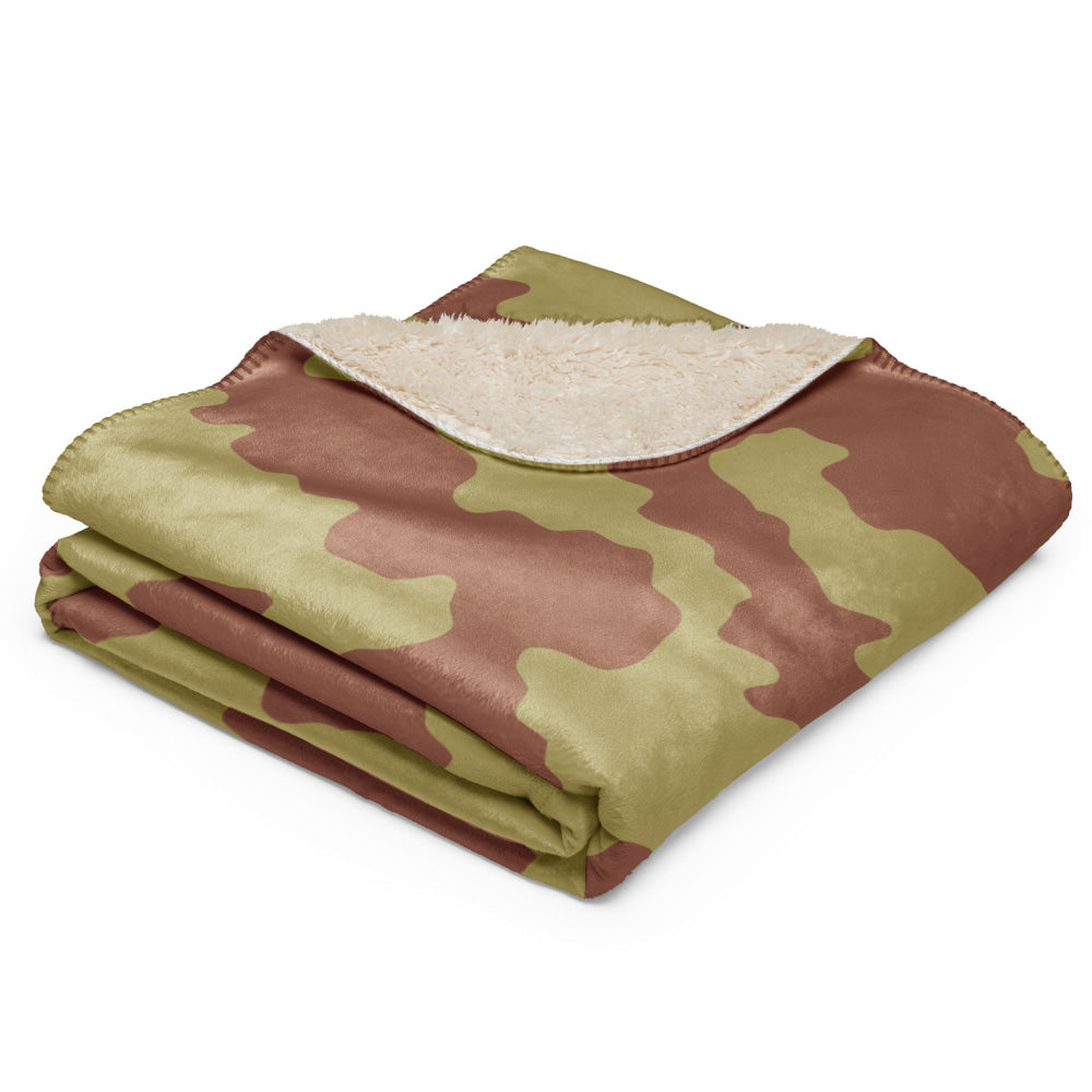 British WW2 Anti-Gas CAMO Sherpa blanket - Blanket