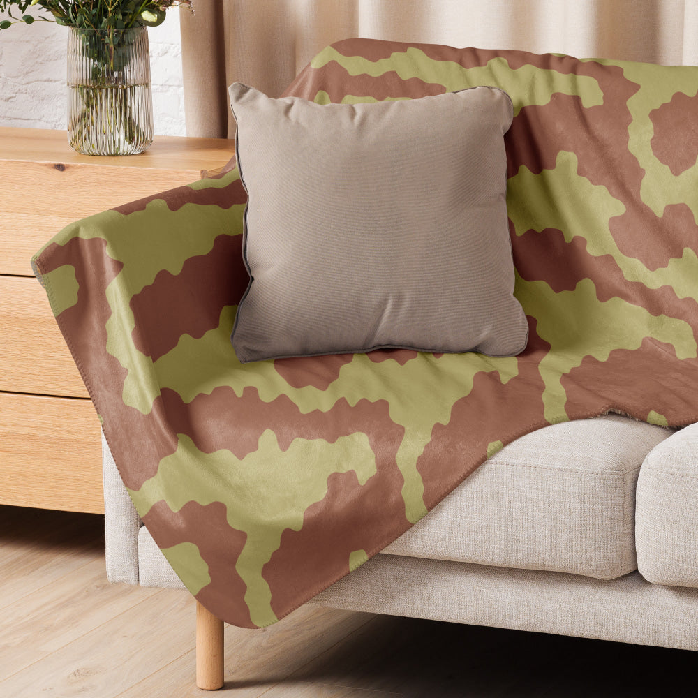 British WW2 Anti-Gas CAMO Sherpa blanket - Blanket