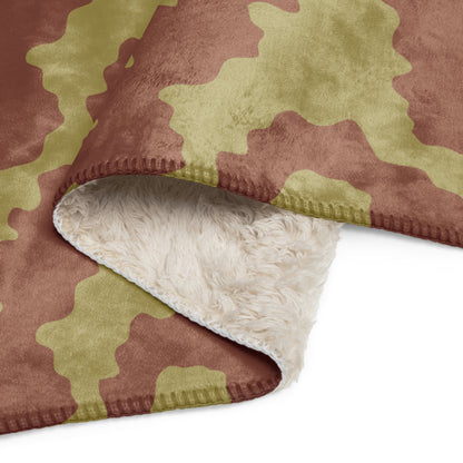 British WW2 Anti-Gas CAMO Sherpa blanket - Blanket