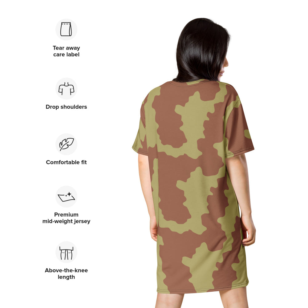 British WW2 Anti-Gas CAMO T-shirt dress - Womens T-Shirt Dress