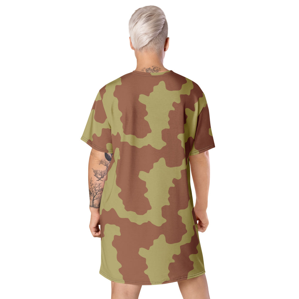 British WW2 Anti-Gas CAMO T-shirt dress - Womens T-Shirt Dress