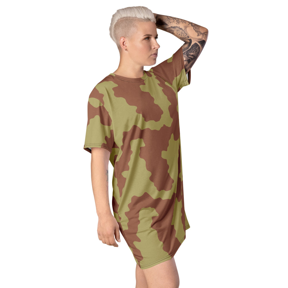 British WW2 Anti-Gas CAMO T-shirt dress - Womens T-Shirt Dress