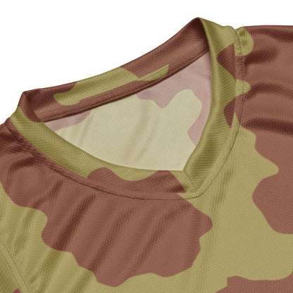 British WW2 Anti-Gas CAMO unisex basketball jersey - Unisex Basketball Jersey