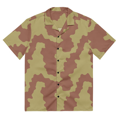 British WW2 Anti-Gas CAMO Unisex button shirt - 2XS - Button Shirt