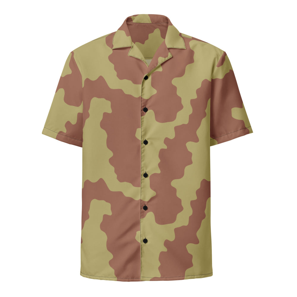 British WW2 Anti-Gas CAMO Unisex button shirt - Button Shirt