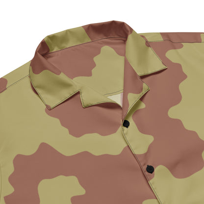 British WW2 Anti-Gas CAMO Unisex button shirt - Button Shirt