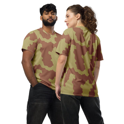 British WW2 Anti-Gas CAMO unisex sports jersey - 2XS - Unisex Sports Jersey