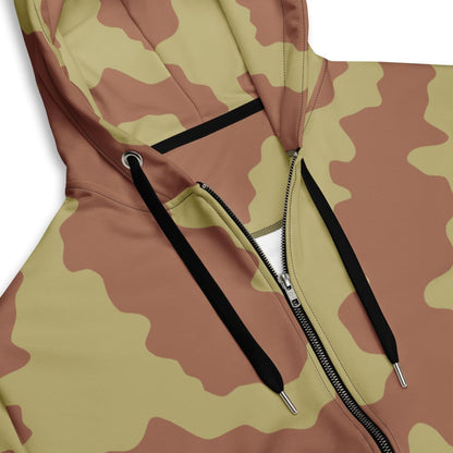 British WW2 Anti-Gas CAMO Unisex zip hoodie
