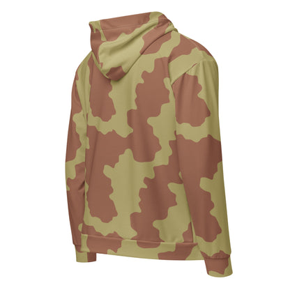 British WW2 Anti-Gas CAMO Unisex zip hoodie - Zip Hoodie