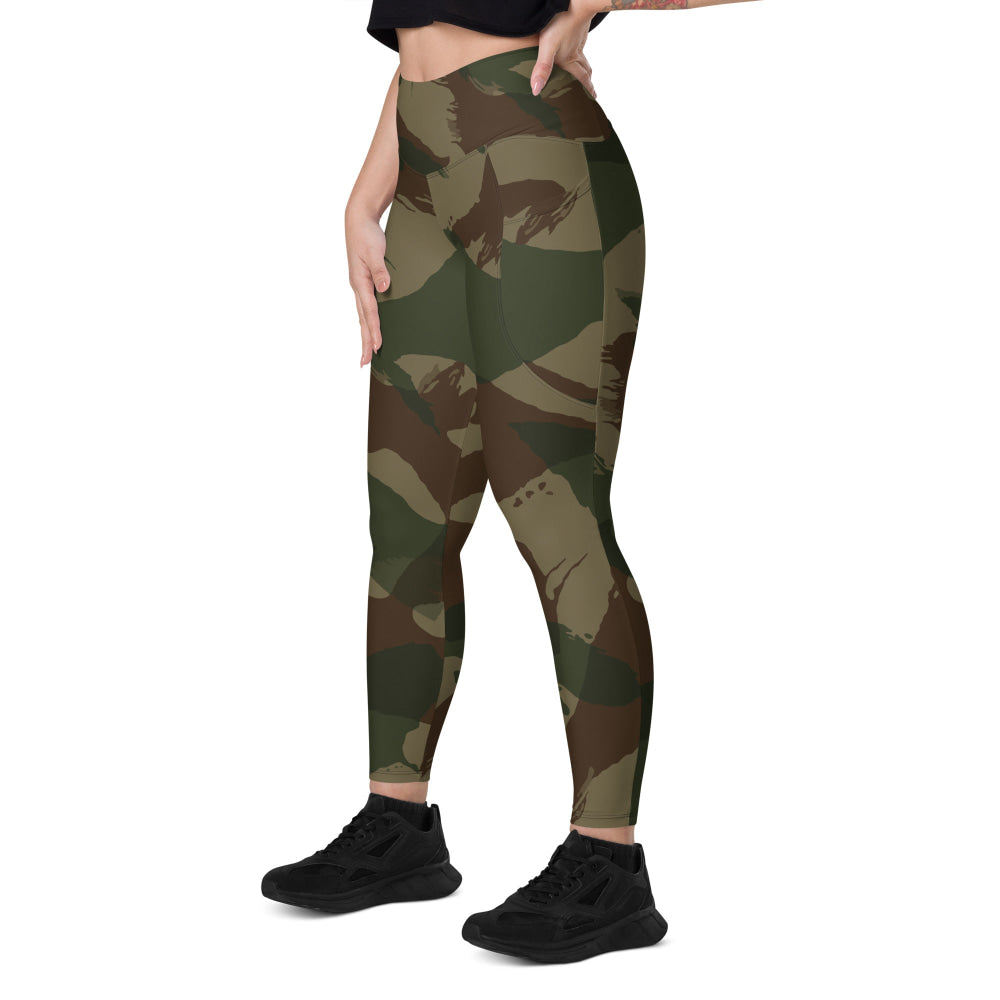 British WW2 Denison Airborne 2nd GEN CAMO Leggings with pockets - Womens With Pockets