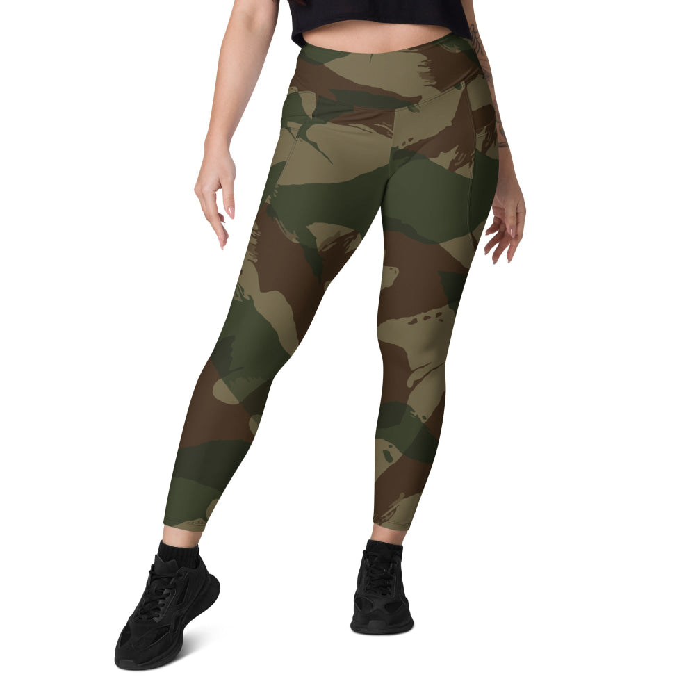 British WW2 Denison Airborne 2nd GEN CAMO Leggings with pockets - Womens With Pockets