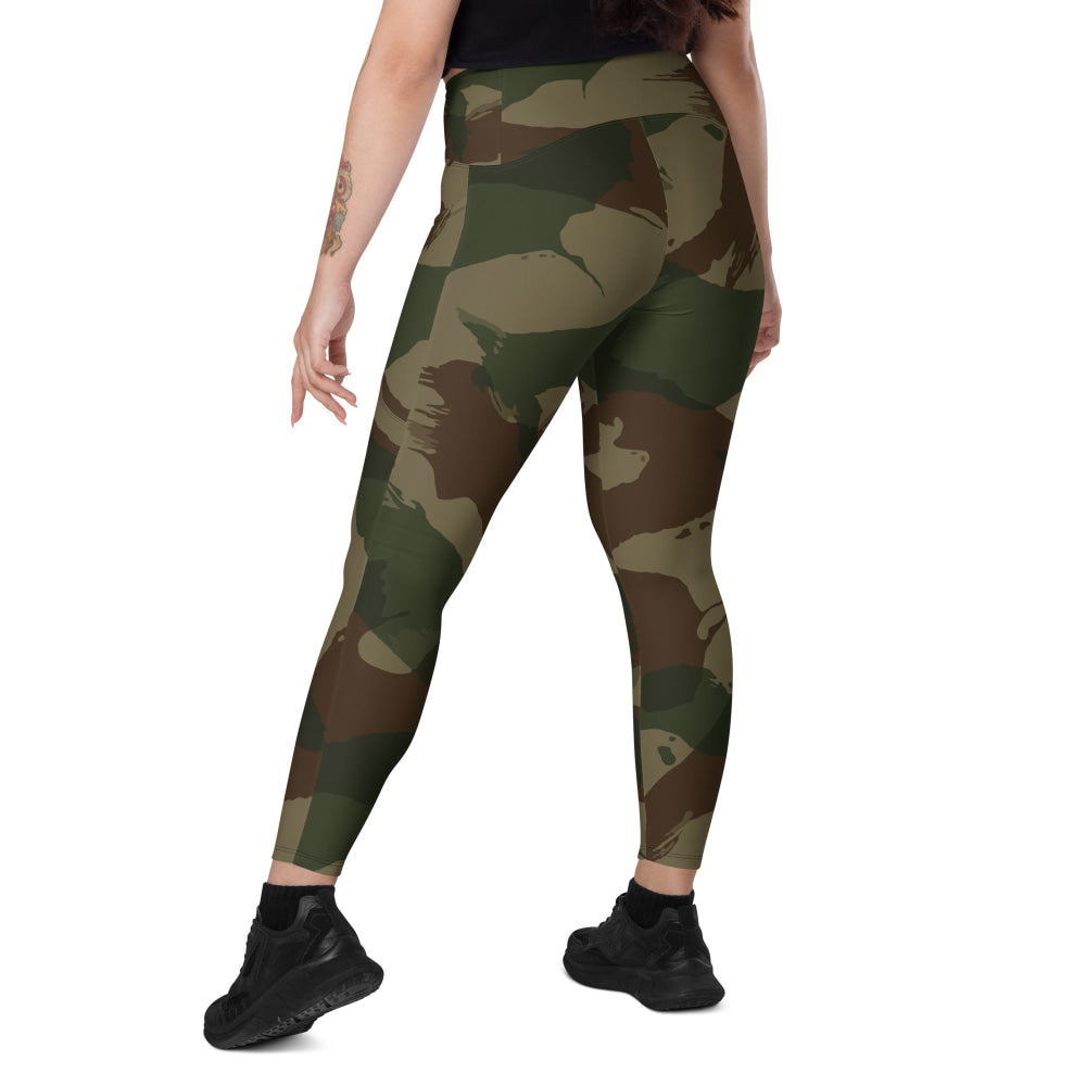 British WW2 Denison Airborne 2nd GEN CAMO Leggings with pockets - Womens With Pockets