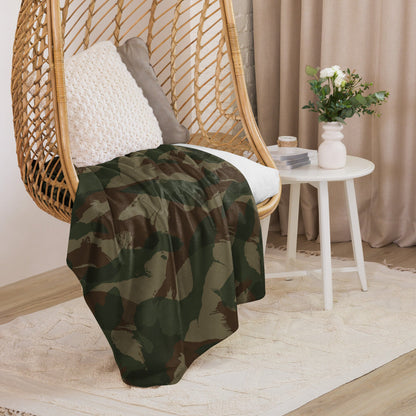 British WW2 Denison Airborne 2nd GEN CAMO Sherpa blanket - Blanket