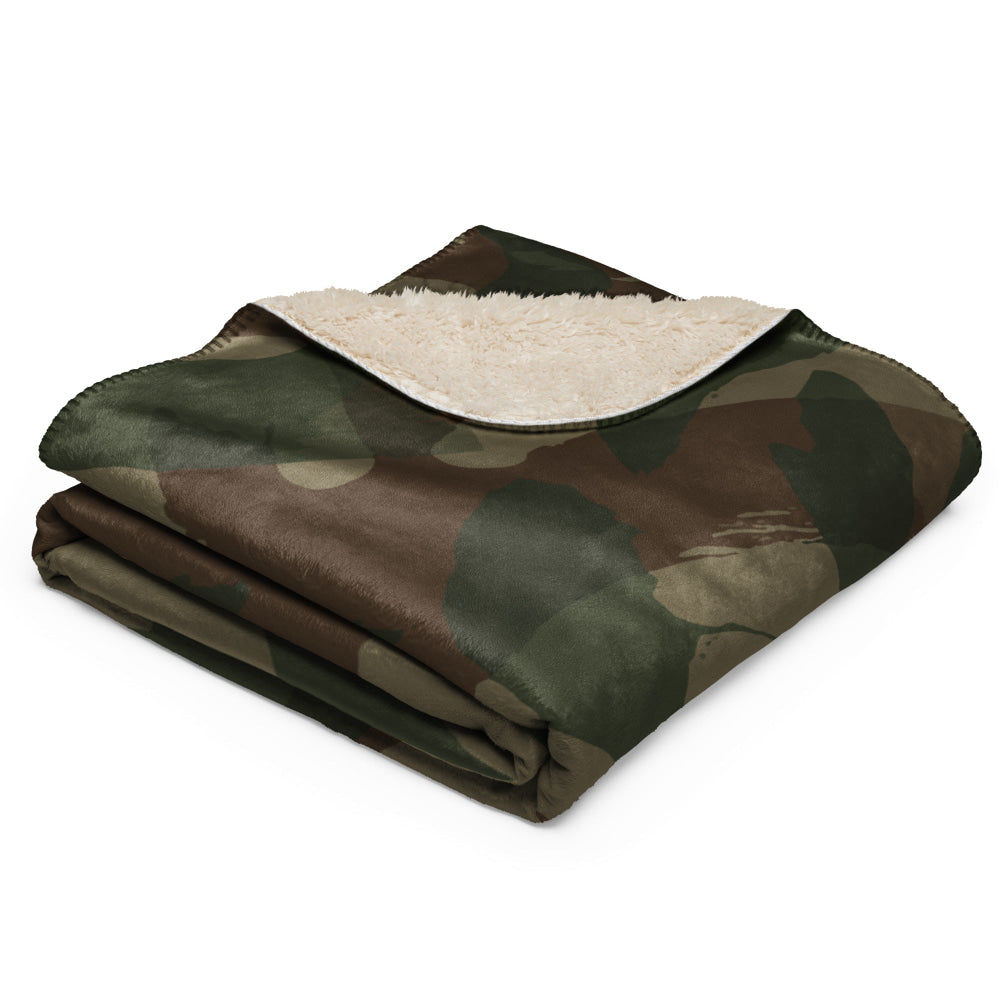 British WW2 Denison Airborne 2nd GEN CAMO Sherpa blanket - Blanket