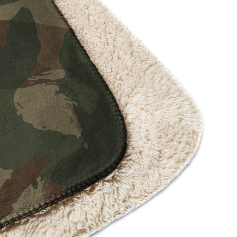 British WW2 Denison Airborne 2nd GEN CAMO Sherpa blanket - Blanket