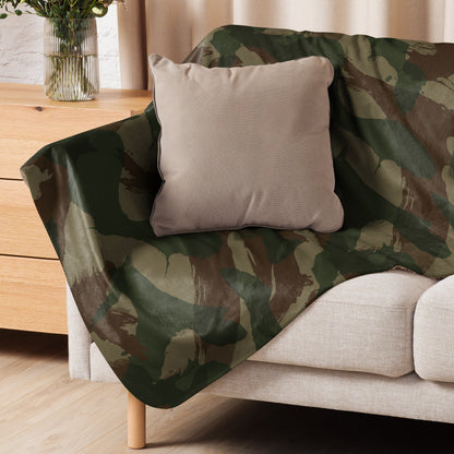 British WW2 Denison Airborne 2nd GEN CAMO Sherpa blanket - Blanket