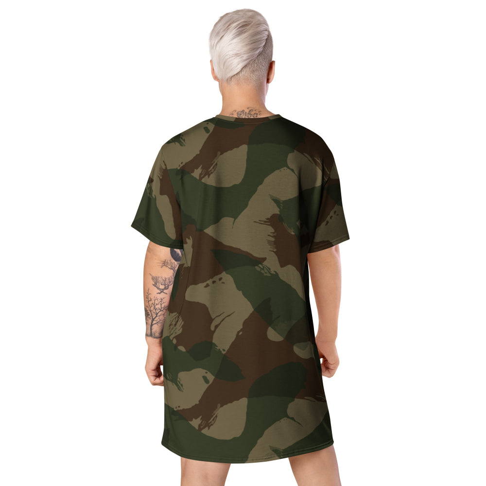 British WW2 Denison Airborne 2nd GEN CAMO T-shirt dress - Womens T-Shirt Dress