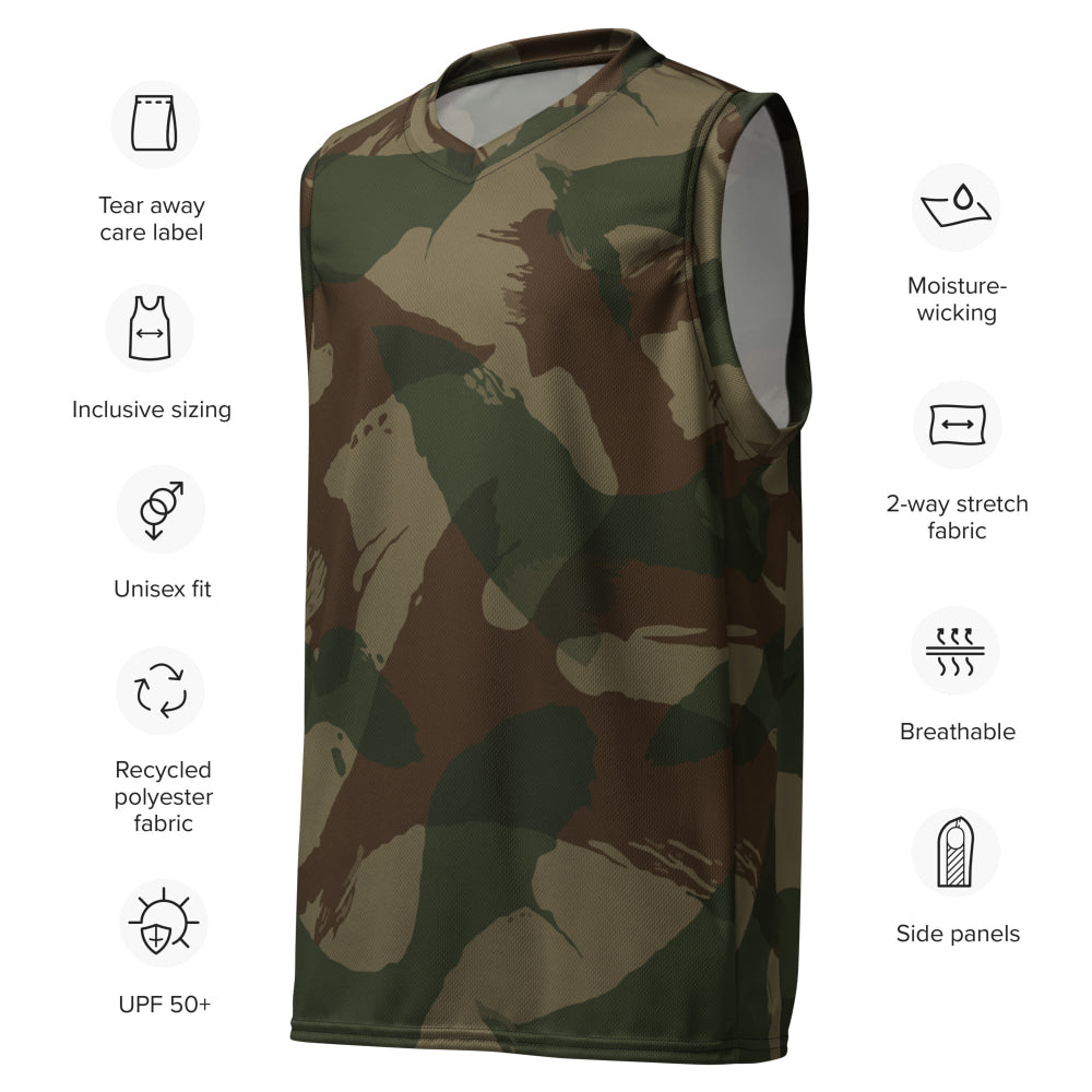 British WW2 Denison Airborne 2nd GEN CAMO unisex basketball jersey - Unisex Basketball Jersey