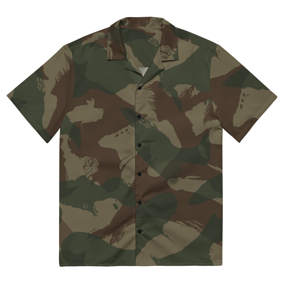 British WW2 Denison Airborne 2nd GEN CAMO Unisex button shirt - 2XS - Button Shirt