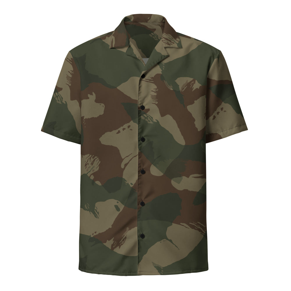 British WW2 Denison Airborne 2nd GEN CAMO Unisex button shirt - Button Shirt