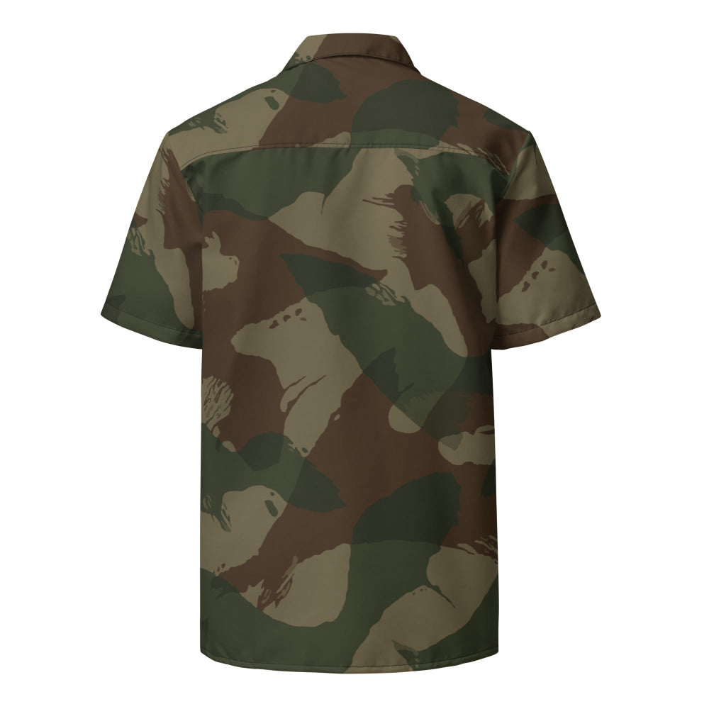 British WW2 Denison Airborne 2nd GEN CAMO Unisex button shirt - Button Shirt