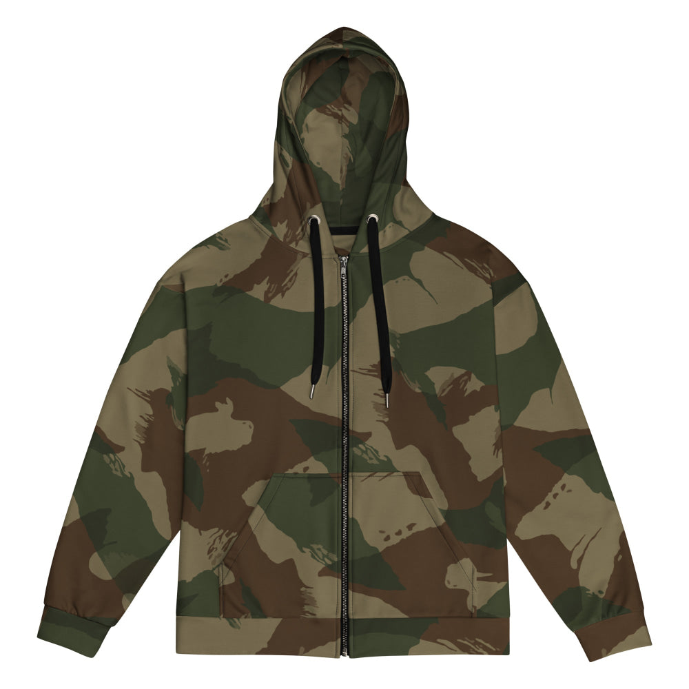 British WW2 Denison Airborne 2nd GEN CAMO Unisex zip hoodie - Zip Hoodie