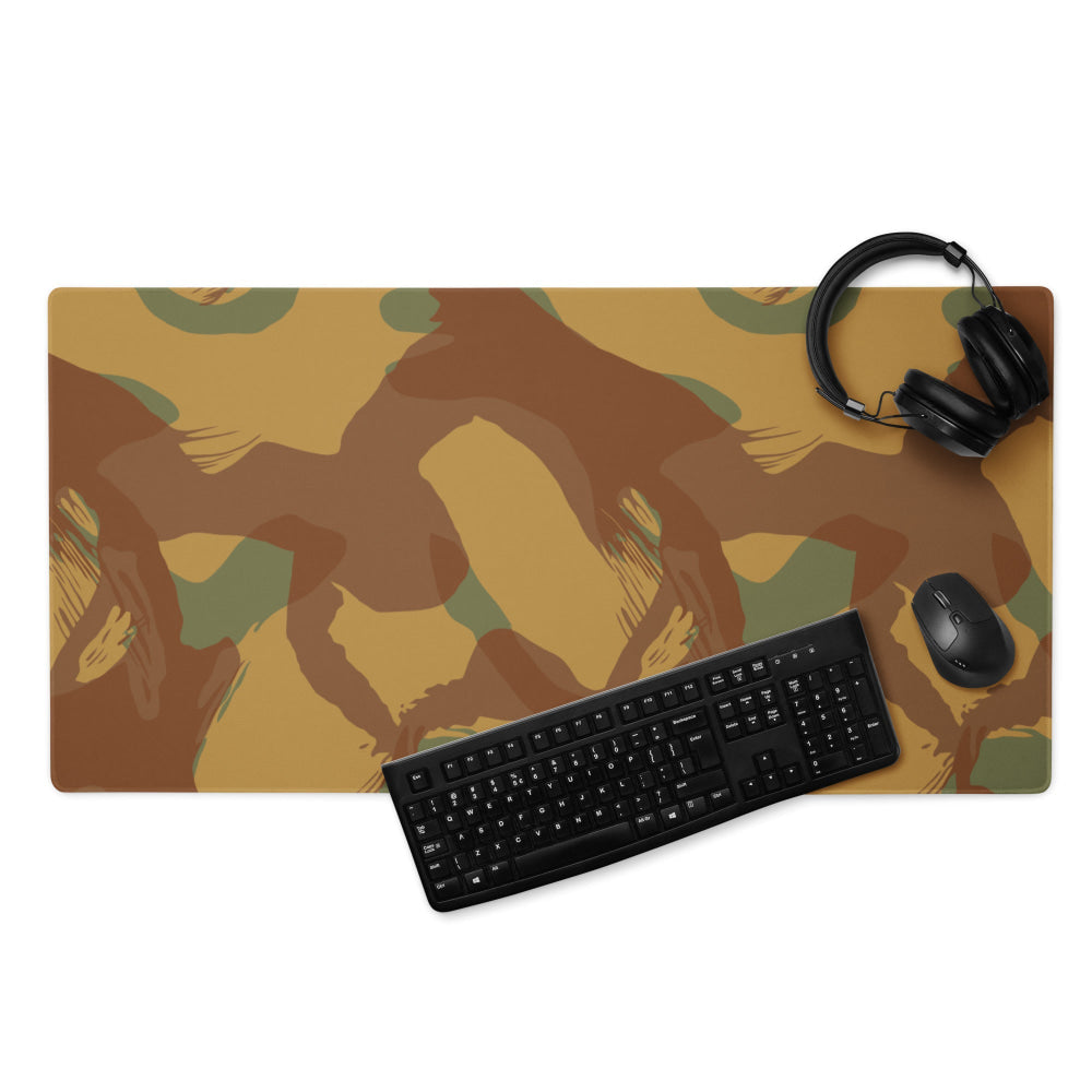 British WW2 Denison Airborne Autumn CAMO Gaming mouse pad - 36″×18″ - Mouse Pad