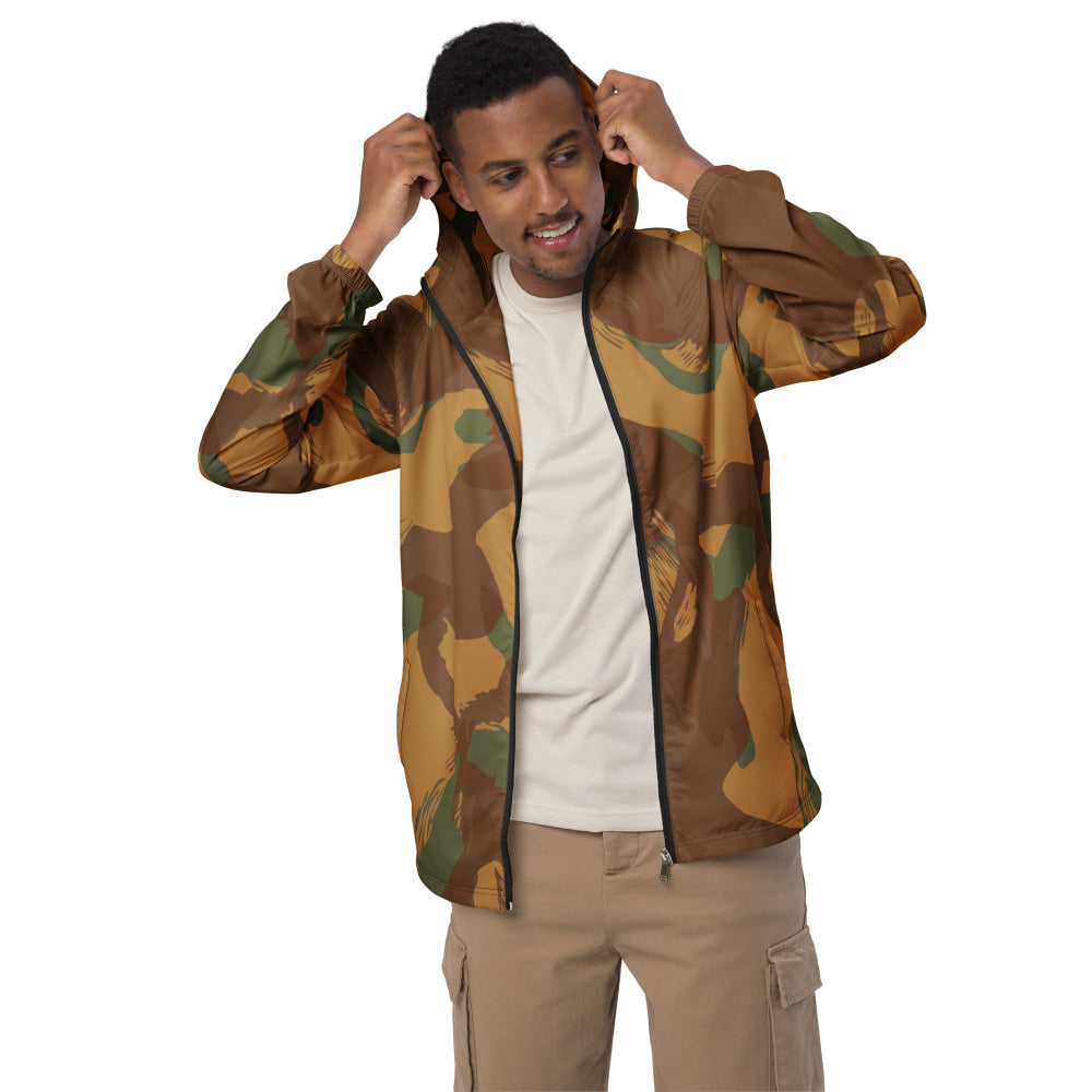 British WW2 Denison Airborne Autumn CAMO Men’s windbreaker - Mens Windbreaker