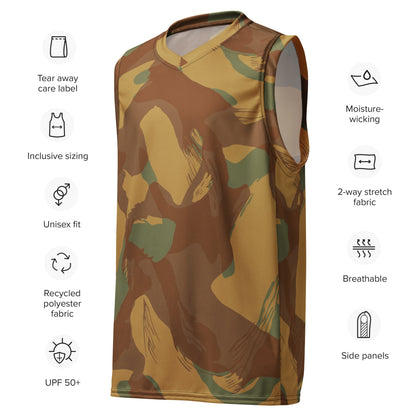 British WW2 Denison Airborne Autumn CAMO unisex basketball jersey - Unisex Basketball Jersey