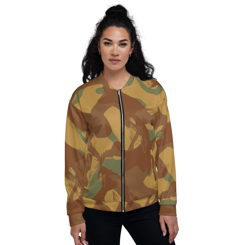 British WW2 Denison Airborne Autumn CAMO Unisex Bomber Jacket