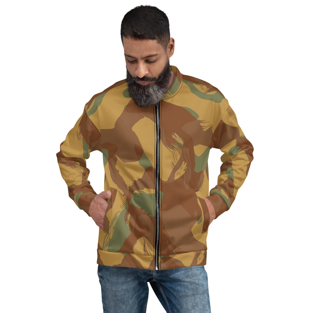 British WW2 Denison Airborne Autumn CAMO Unisex Bomber Jacket