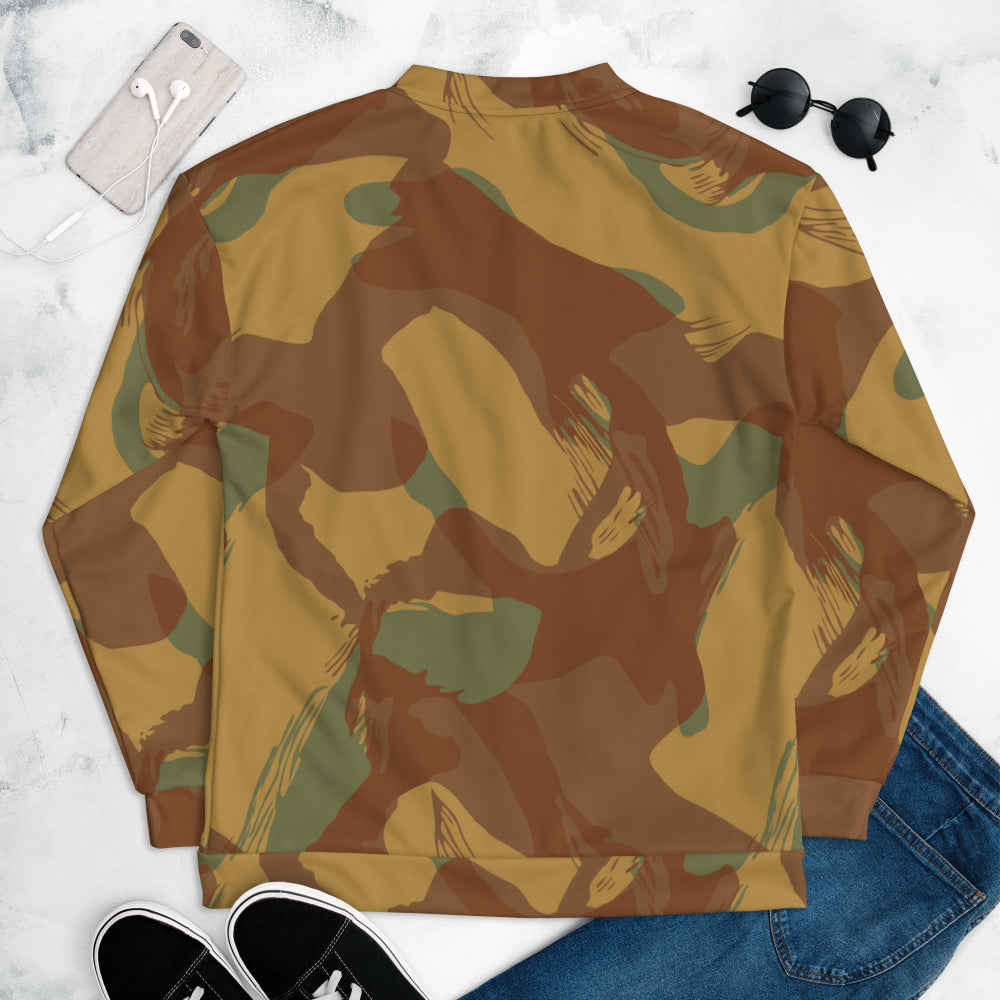 British WW2 Denison Airborne Autumn CAMO Unisex Bomber Jacket