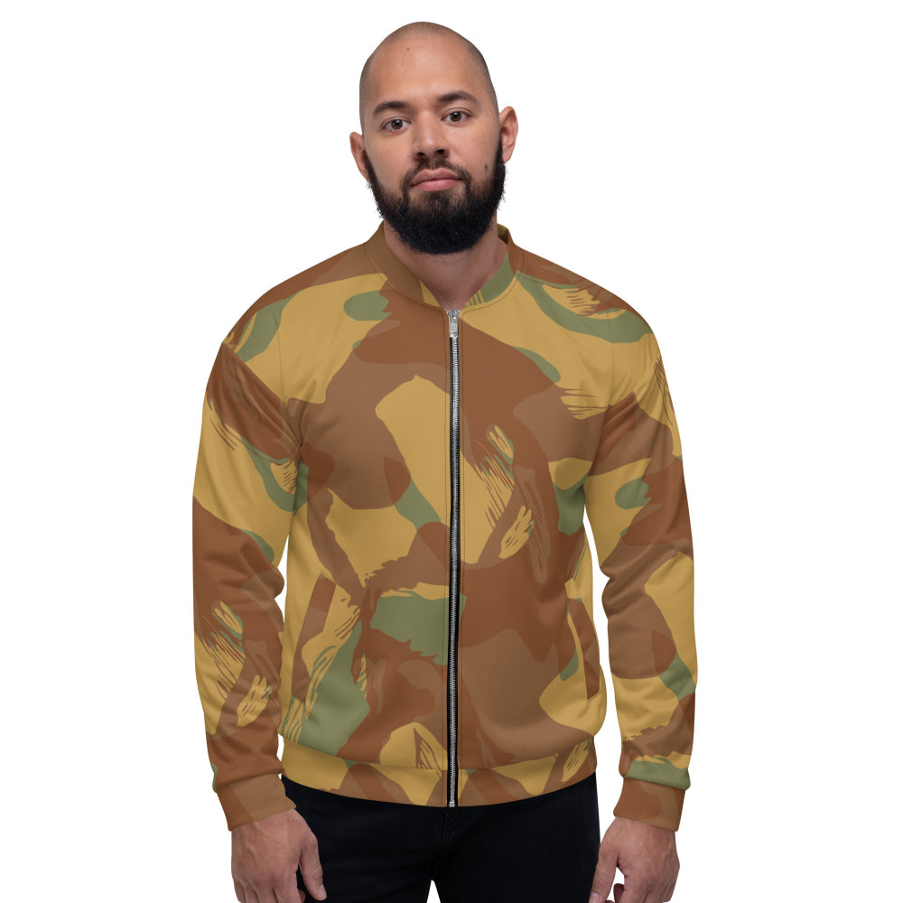 British WW2 Denison Airborne Autumn CAMO Unisex Bomber Jacket