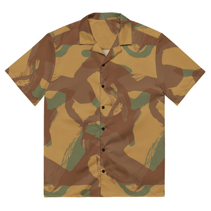 British WW2 Denison Airborne Autumn CAMO Unisex button shirt - 2XS - Button Shirt